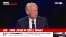 Accord États-Unis/Iran: "C'est une tragédie pour le peuple iranien, le sentiment d'avoir souffert en vain", constate Dominique de Villepin, ancien Premier ministre