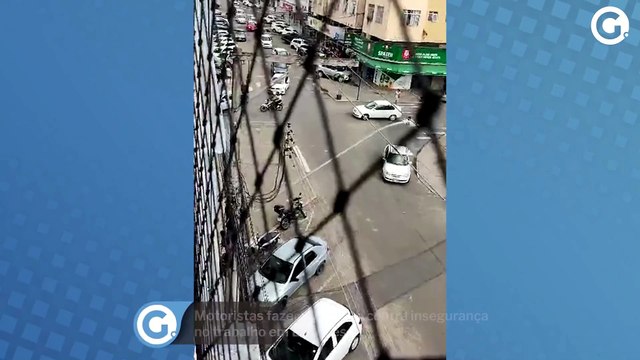 Motoristas fazem protesto contra insegurança no trabalho em Linhares