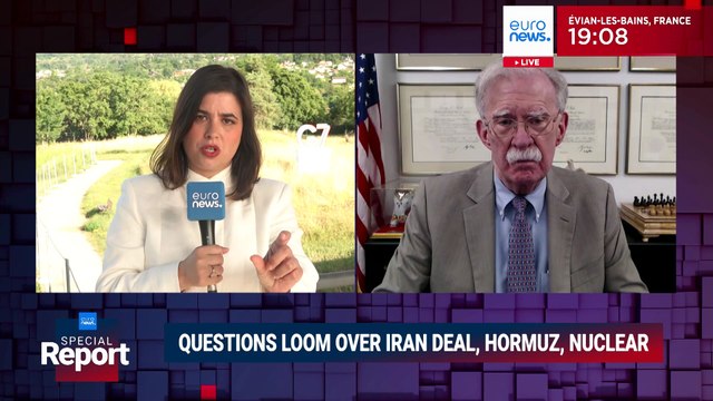 Iran 'played Trump like a violin' in deal, former national security adviser Bolton tells Euronews