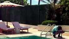 Félix e Cancelo toques na piscina