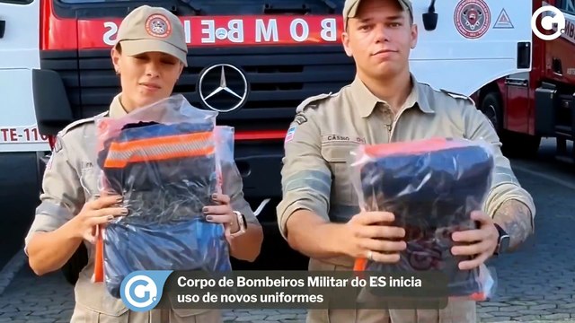 Corpo de Bombeiros Militar do ES inicia uso de novos uniformes