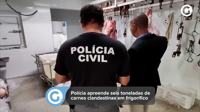 Polícia apreende seis toneladas de carnes clandestinas em frigorífico de Vila Velha