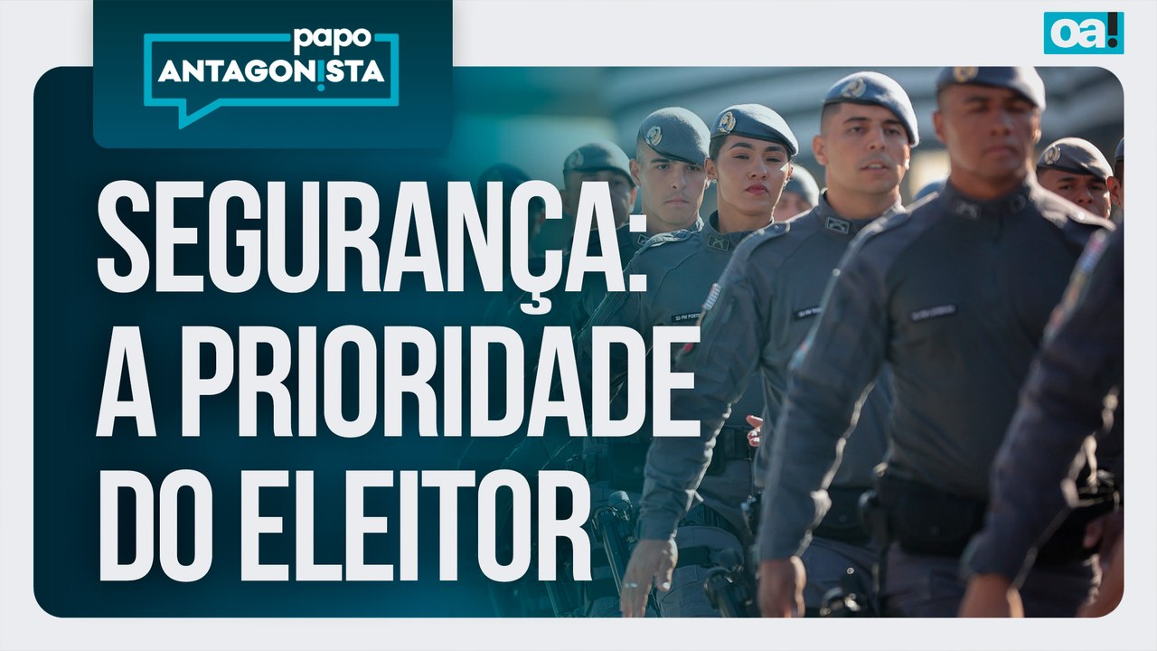 Segurança passa a ser maior preocupação do eleitor, revela Nexus | Papo Antagonista - 15/06/2026