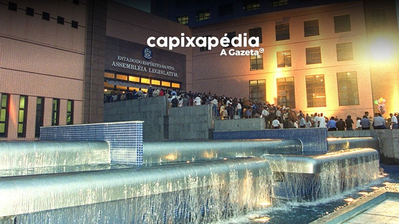 Há 20 anos, chafariz do prédio da Ales era desa...