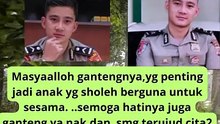 Kalau rafathar jadi polisi ganteng banget #artist