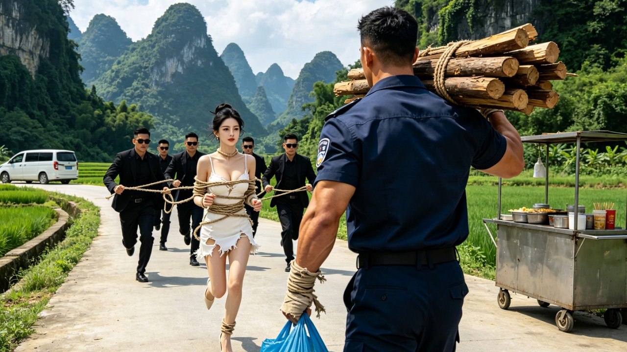 Guard napping on roadside rescues a fleeing lady. Now the CEO demands to be his wife!