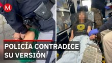 Policía dice que detuvo a mujer por zona peatonal, pero videos muestran algo muy diferente