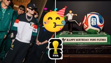 Peso Pluma festeja su cumpleaños con Adidas al estilo mundialista con los colores de México