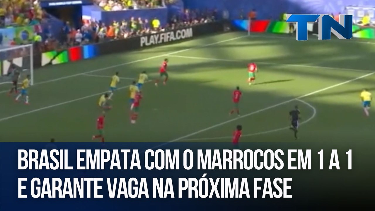 Giro Esportivo | Brasil empata com o Marrocos em 1 a 1 e garante vaga na próxima fase