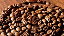 Coffee Beans Arranged Into Spiral Pattern ☕✨ Satisfying Coffee Art