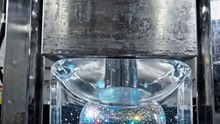 Hydraulic Press Crushing Crystal 💎💥 Extreme Satisfying Pressure Test