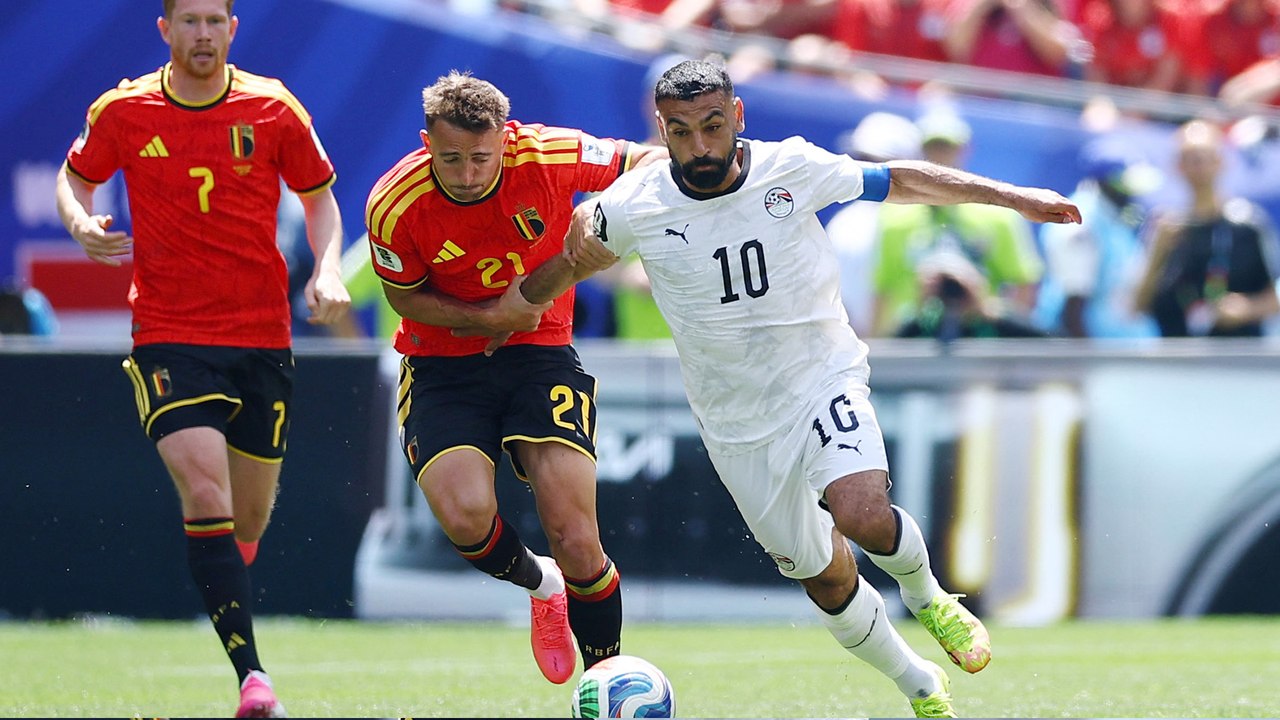 ملخص مباراة بلجيكا ومصر في كأس العالم وأهداف المباراة