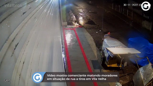 Vídeo mostra comerciante matando moradores em situação de rua a tiros em Vila Velha