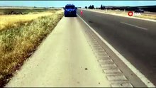 Kilis'te otomobil şarampole devrildi 2 kişi yaralandı
