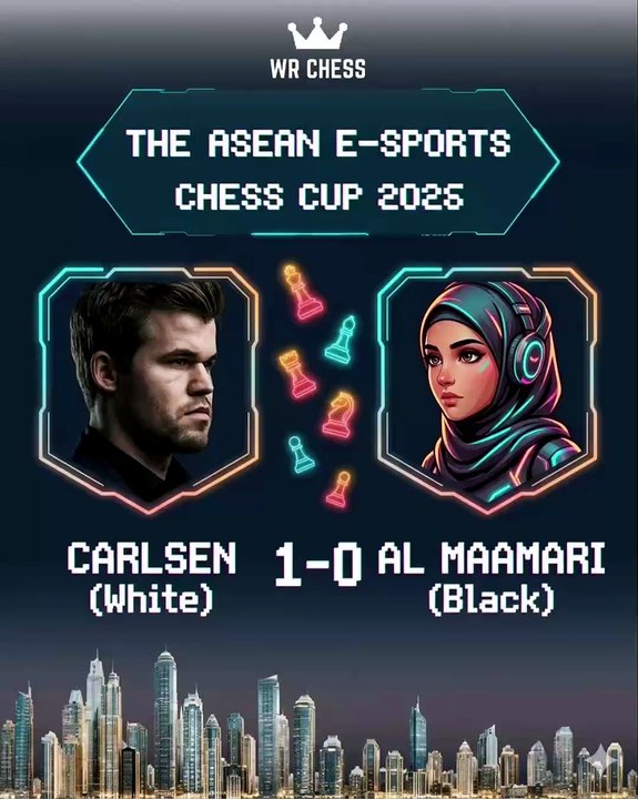 Magnus Carlsen Makes It Look Easy! 🔥 #aseanchesscup #magnuscarlsen #chess #esports #chessnetx