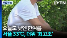 [날씨] 오늘도 낮엔 한여름...서울 33℃, 더위 '최고조' / YTN