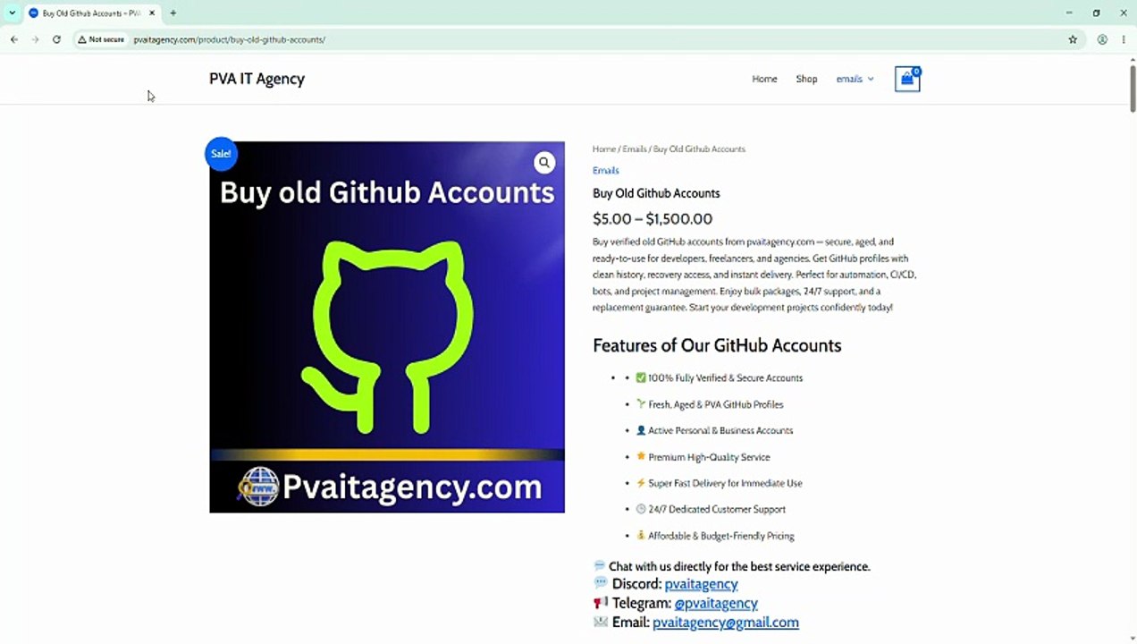Why By to Buy Old GitHub Accounts by uhbntgvhh on