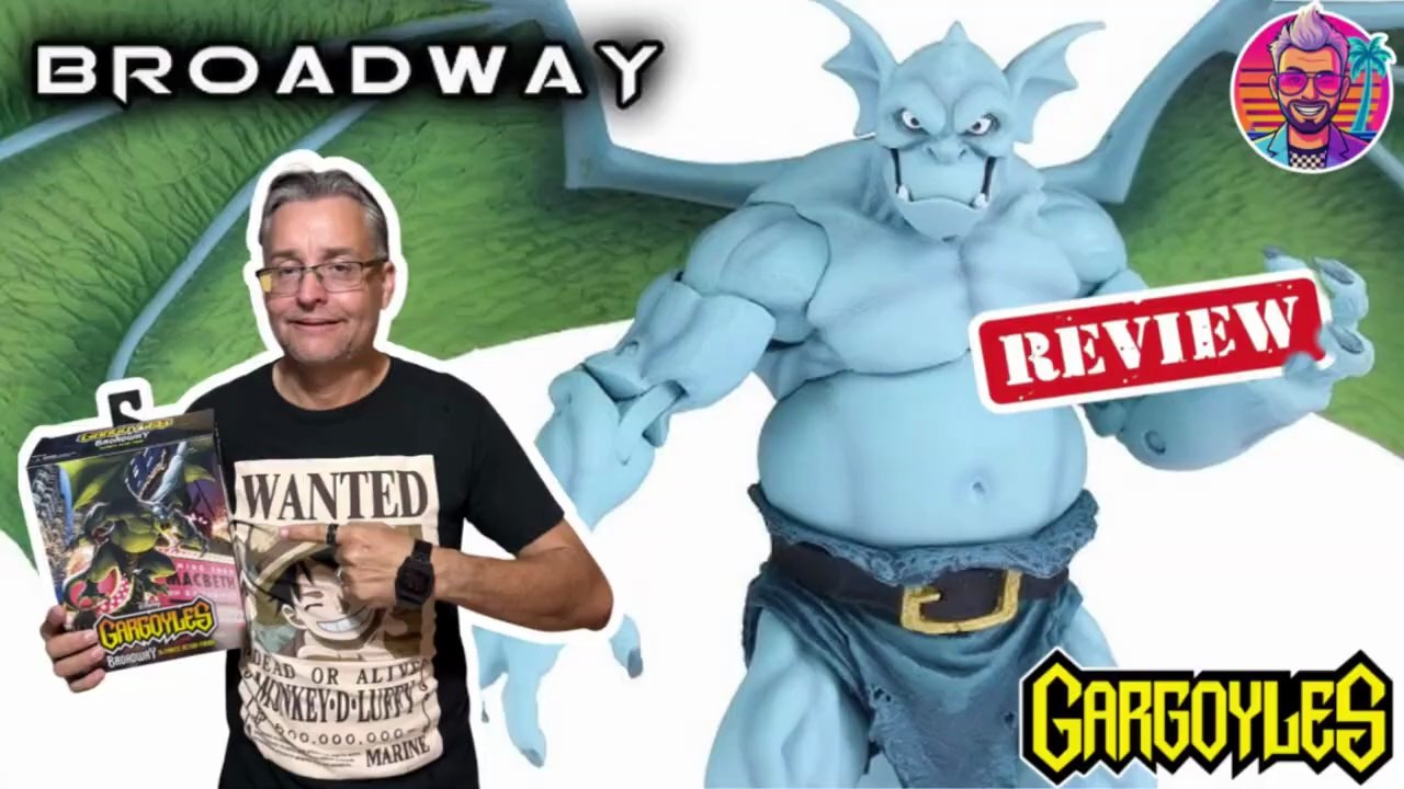 Review y muestra Broadway Gargoyles Neca
