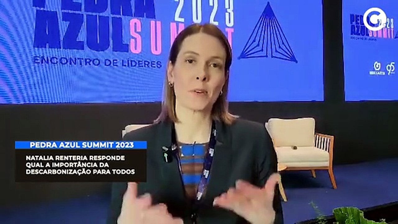 Natália Renteria explica a importância da descarbonização