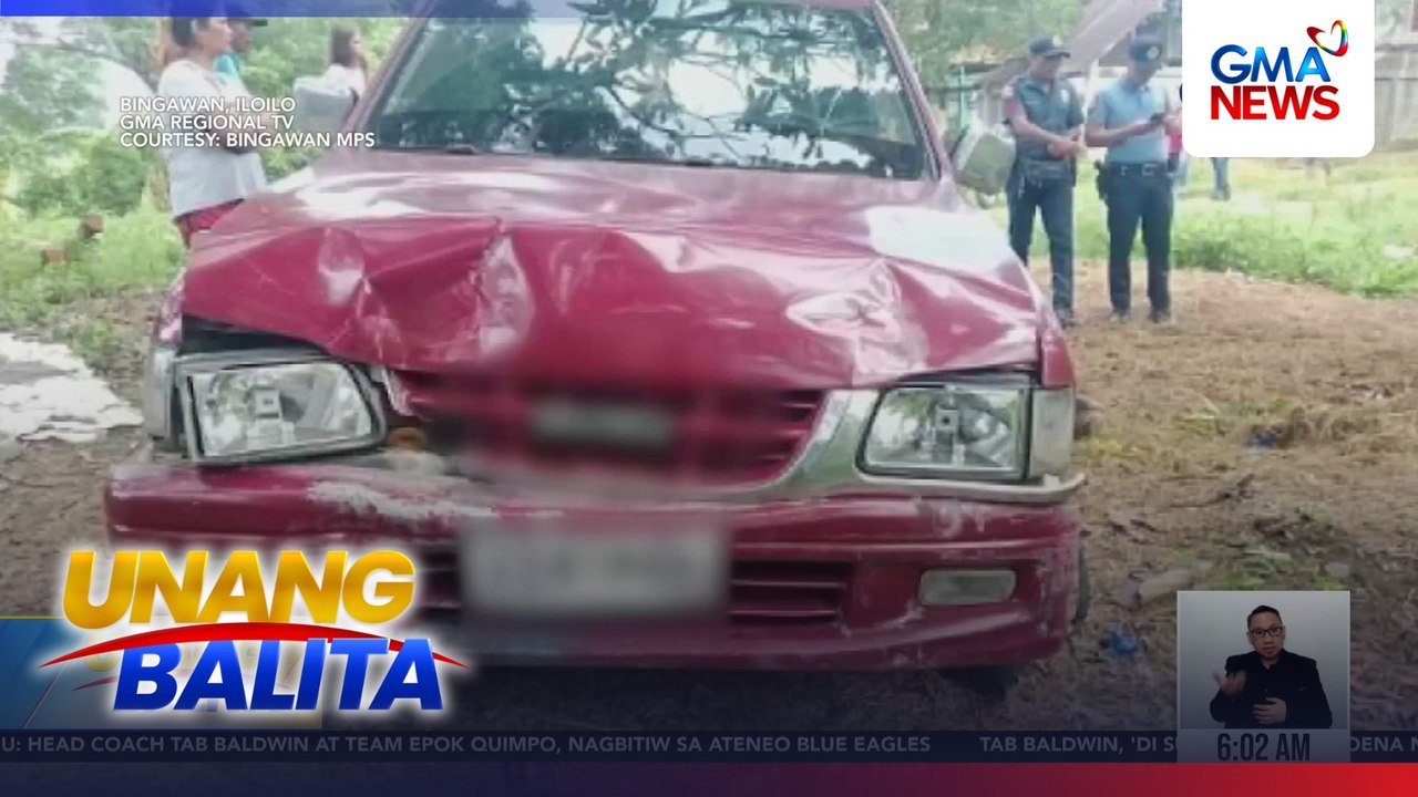 Tricycle driver at motorcyle rider, patay matapos mabangga ng pickup; 2, sugatan | Unang Balita