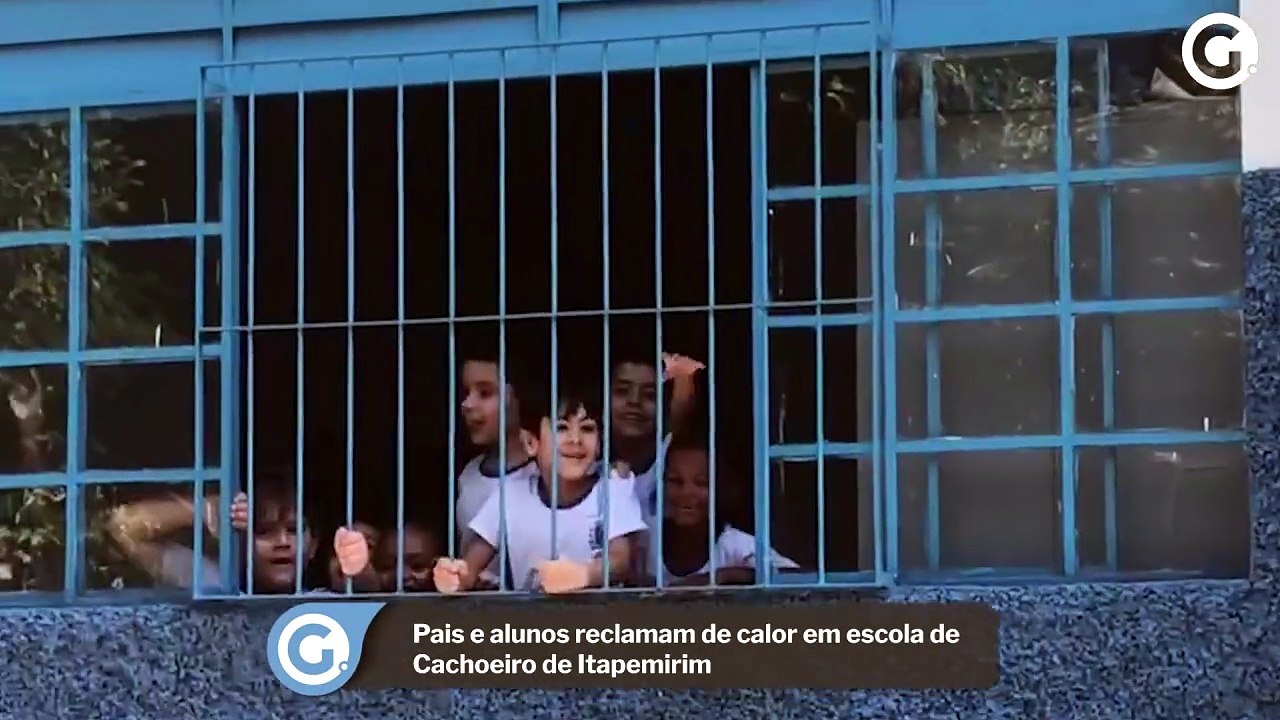 Pais e alunos reclamam de calor em escola de Cachoeiro de Itapemirim