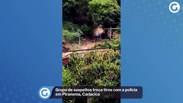 Grupo de suspeitos troca tiros com a polícia em Piranema, Cariacica