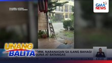 Hailstorm, naranasan sa ilang bahagi ng Laguna at Batangas | Unang Balita