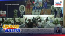 Labi ni Rene Baterbonia, nakaburol na sa municipal gymnasium; public viewing, magsisimula mamayang 1pm | Unang Balita