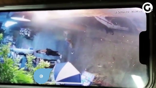 Vídeo mostra momento em que PM de folga atira em suspeito na frente de casa de show