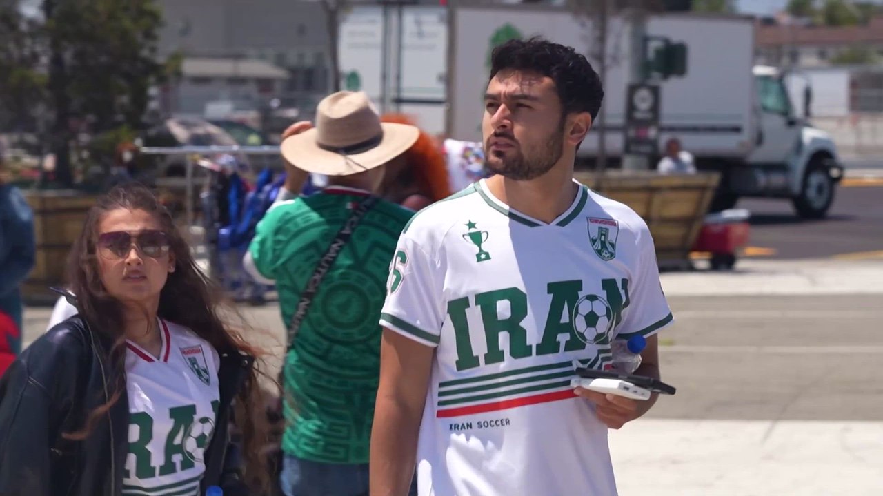 IRAN fans make emotional appeal in LOS ANGELES before historic World Cup match vs NEW ZEALAND