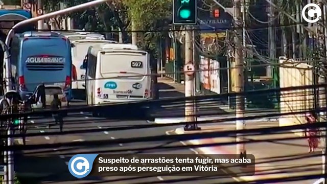 Suspeito de arrastões tenta fugir, mas acaba preso após perseguição em Vitória