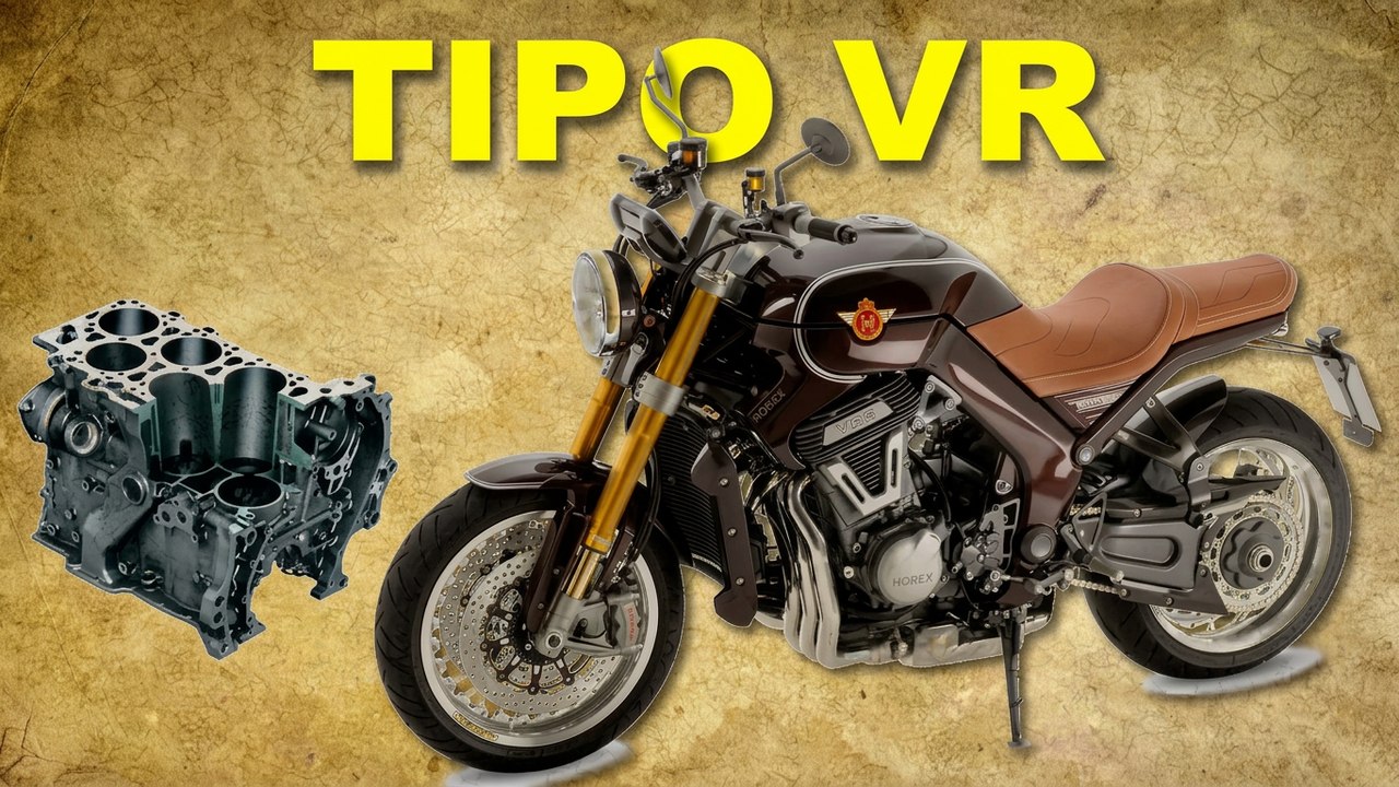 La moto con motor VR: Horex VR6, ¡una bestia en dos ruedas!