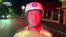 "Mesmo em uma convulsão, é importante retirar o alimento das vias aéreas", alerta oficial dos Bombeiros