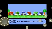 Thwaithe V0.03 by Damian Yerrick (2011) - gameplay NES Shooter Defence Missile Command
