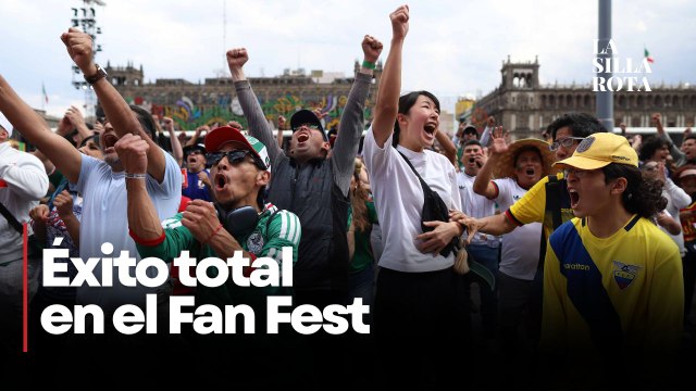 Fan Fest del Zócalo; más de 300 mil asistentes en 4 días