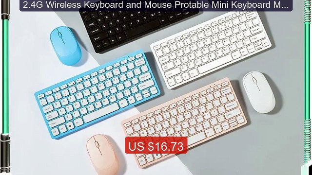 2.4G Wireless Keyboard and Mouse Protable Mini Keyboard Mouse ... Hot Deal 2026 | Limited Offer!