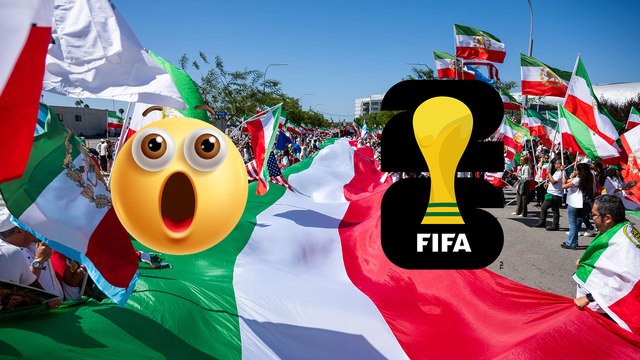 Irán vs Nueva Zelanda: comienzan protestas de aficionados iraníes a las afueras del Estadio de Los Ángeles