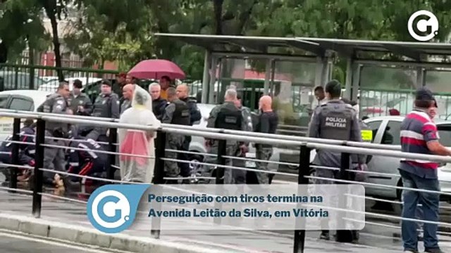 Perseguição com tiros termina na Avenida Leitão da Silva, em Vitória