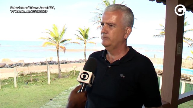Comerciantes cobram solução contra erosão em praia de Conceição da Barra