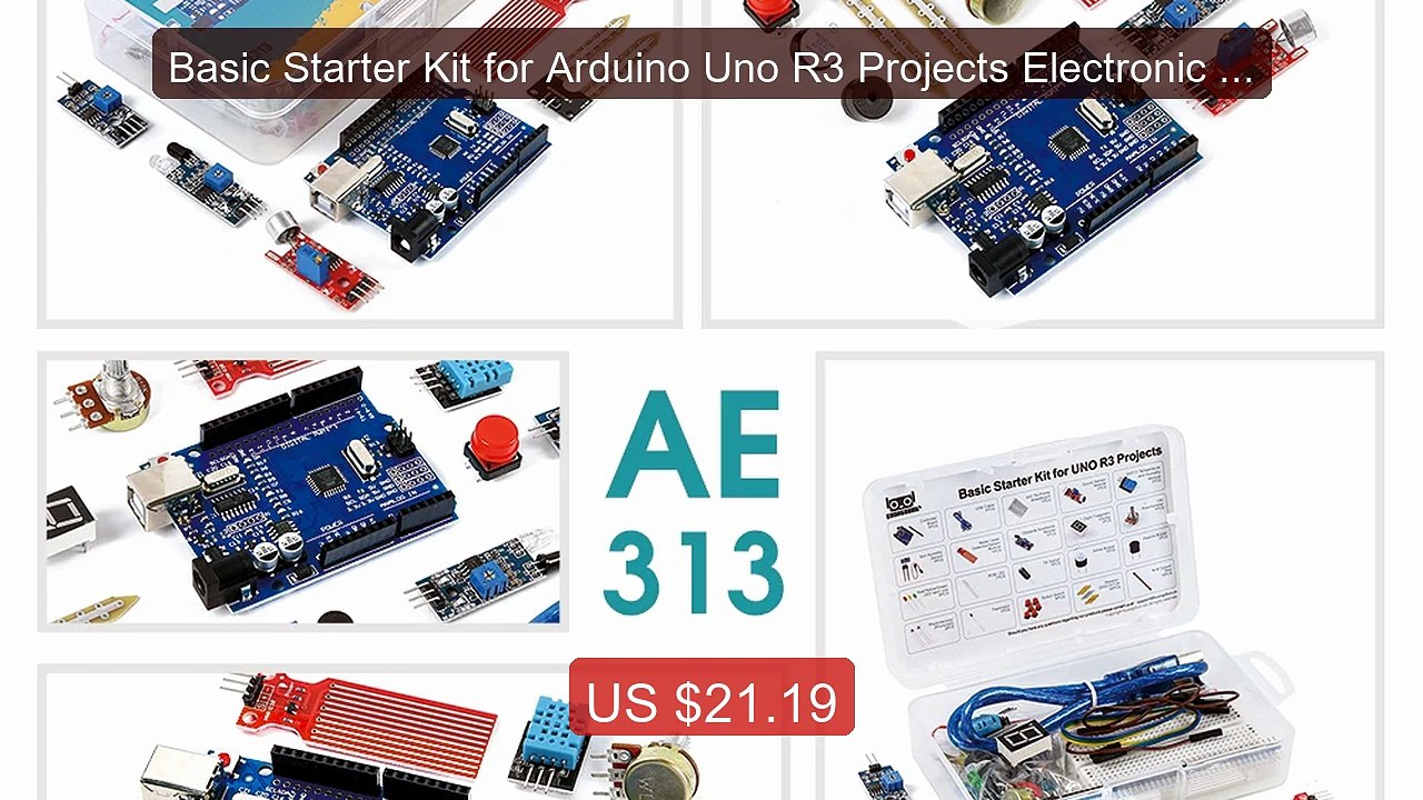 Basic Starter Kit for Arduino Uno R3 Projects Electronic Compo... -- Best Buy 2026 | Great Quality!