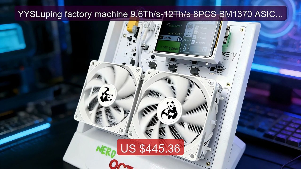 YYSLuping factory machine 9.6Th/s-12Th/s 8PCS BM1370 ASIC-based Ope... -- Top Rated 2026 | Buy Now!
