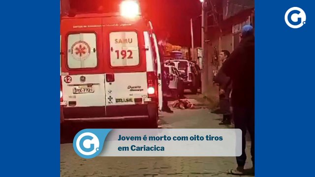 Jovem é morto com oito tiros em Cariacica