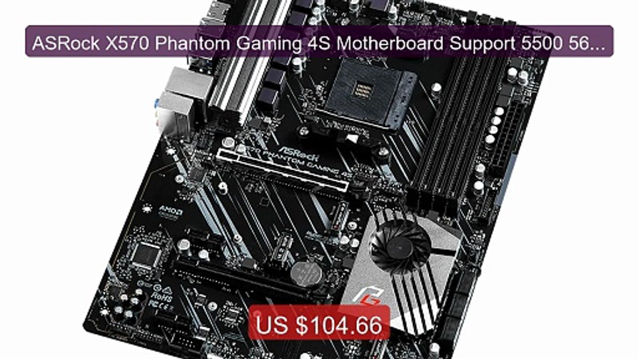ASRock X570 Phantom Gaming 4S Motherboard Support 5500 5600 57... -- Best Buy 2026 | Great Quality!