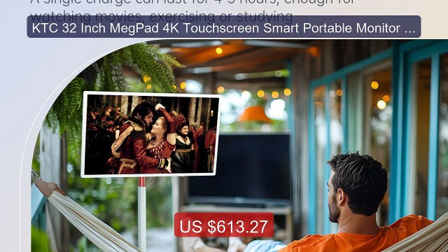 KTC 32 Inch MegPad 4K Touchscreen Smart Portable Monitor with... Amazing Value 2026 | Must Have!