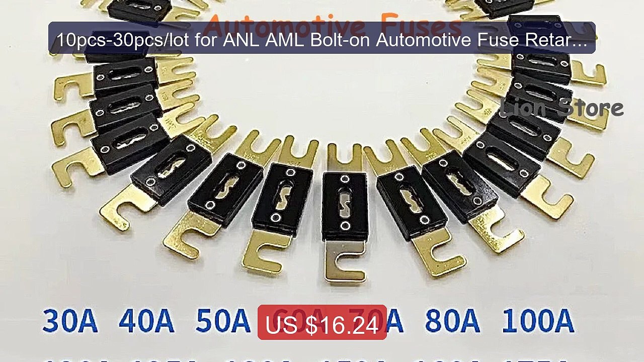 10pcs-30pcs/lot for ANL AML Bolt-on Automotive Fuse Retardant Mate... -- Best Deal 2026 | Shop Now!