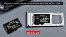 Kingston Canvas Select Plus Micro SD Card 32GB 64GB 128GB 256GB 51... -- Best Deal 2026 | Shop Now!