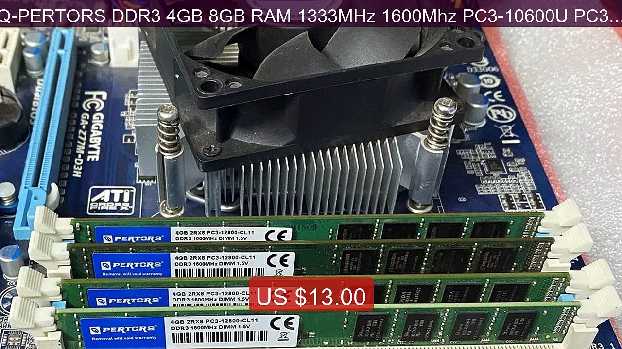 Q-PERTORS DDR3 4GB 8GB RAM 1333MHz 1600Mhz PC3-10600U PC3-1... -- Top Pick 2026 | Unbeatable Price!