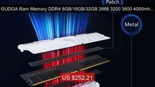 GUDGA Ram Memory DDR4 8GB/16GB/32GB 2666 3200 3600 4000mhz 1.... -- Amazing Value 2026 | Must Have!
