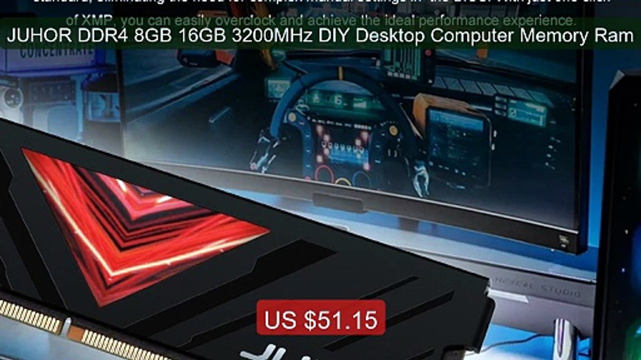 JUHOR DDR4 8GB 16GB 3200MHz DIY Desktop Computer Memory Ram -- Best Deal 2026 | Shop Now!