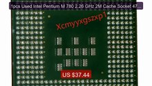 1pcs Used Intel Pentium M 780 2.26 GHz 2M Cache Socket 479 SL... -- Amazing Value 2026 | Must Have!
